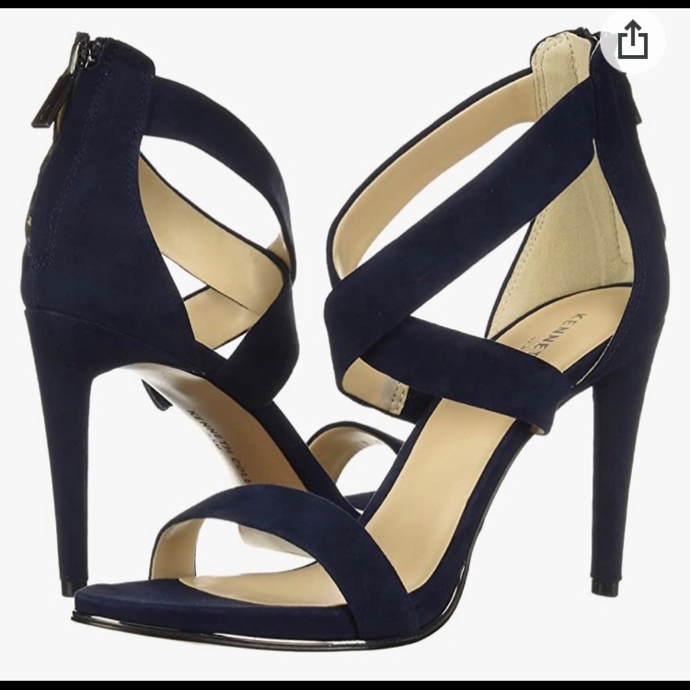 Kenneth Cole Black Stiletto Heels